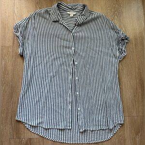large Beach Lunch Lounge striped top
